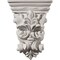 Ekena Millwork 6 1/4"W x 2 7/8"D x 8 1/4"H Leaf Bunch Corbel COR06X02X08LF - alternate 3
